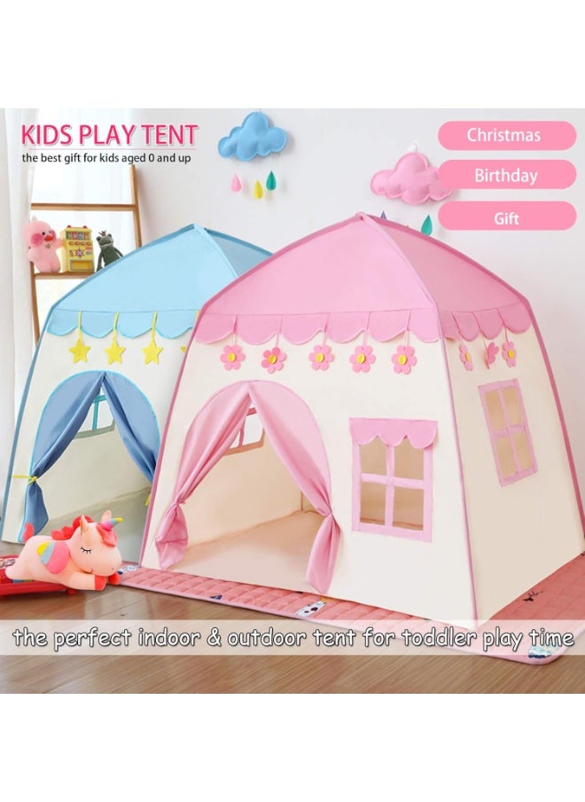 Raxoom Children's Play Tent, Castle for Children, Princess Dream Castle Tent, with Carry Bag, Portable with Shiny Stars, Indoor and Outdoor, Certified by EN71, Gift Idea (Pink)  - Image 3