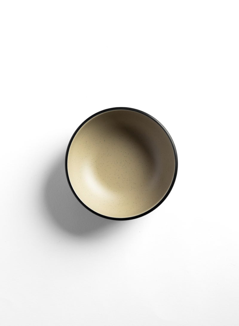 ماستر جولد طقم عشاء دائري 18 قطعة مثالية لـ 6 أشخاص مصنوع من الميلامين الفاخر المقاوم للكسر و الأمن في غسالة الاطباق | طقم صحون ميلامين مع تشطيب مطفي | مجموعة عشاء من الميلامين الامن غذائيا (بيج, 18 قطعة) - Image 4