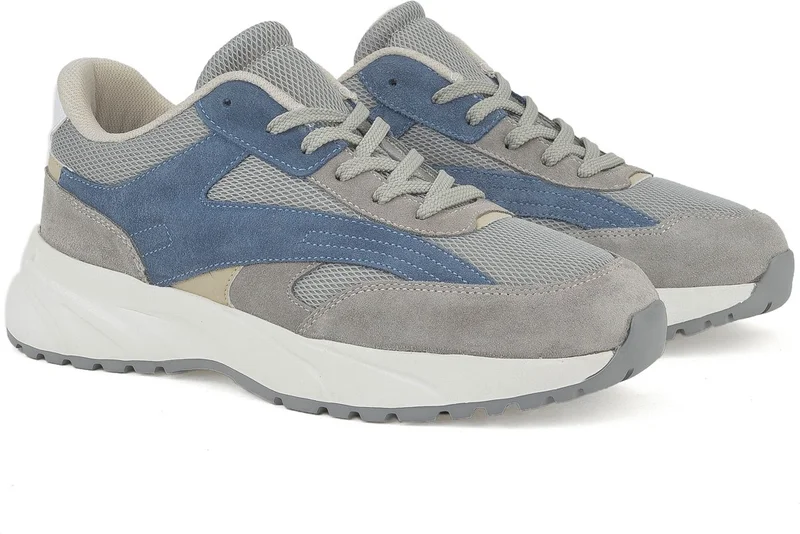 Ziya Ziya, Men's Genuine Leather Sneaker 14150Z0009 Gray