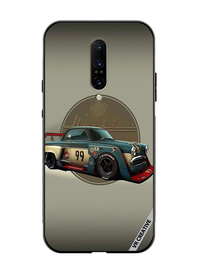 VR CREATIVE Protective Case Cover For OnePlus 7 Pro Car Design Multicolour - Image 1