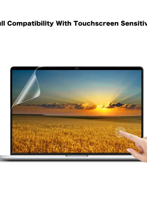 1Pc Anti-Glare Screen Protector for MacBook Air 13.6" with M2 Chip A2681 2022 /M3 Chip A3113 2024/M4 Chip A3240 2025, Anti-Fingerprint & Scratch-Resistant Protective Accessories (High-Definition)