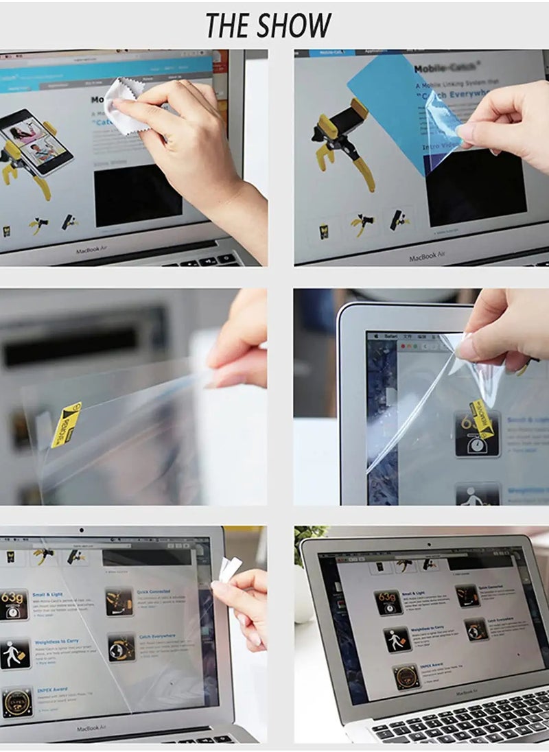 Generic 1Pc Anti-Glare Screen Protector for MacBook Air 13.6" with M2 Chip A2681 2022 /M3 Chip A3113 2024/M4 Chip A3240 2025, Anti-Fingerprint & Scratch-Resistant Protective Accessories (High-Definition)  - Image 3