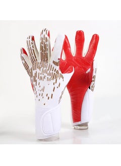 Football goalkeeper gloves, breathable football goalkeeper gloves for children and adolescents, special for football goalkeeper sports training games