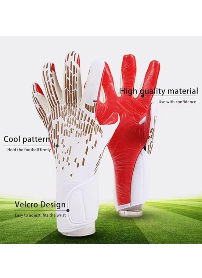 Generic - Football goalkeeper gloves, breathable football goalkeeper gloves for children and adolescents, special for football goalkeeper sports training games - Image 1