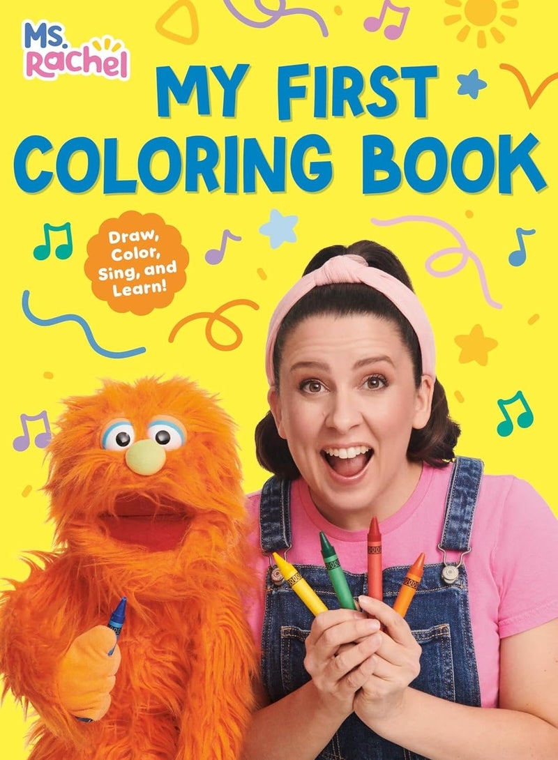 Ms. Rachel My First Coloring Book (Ms. Rachel) - Image 1
