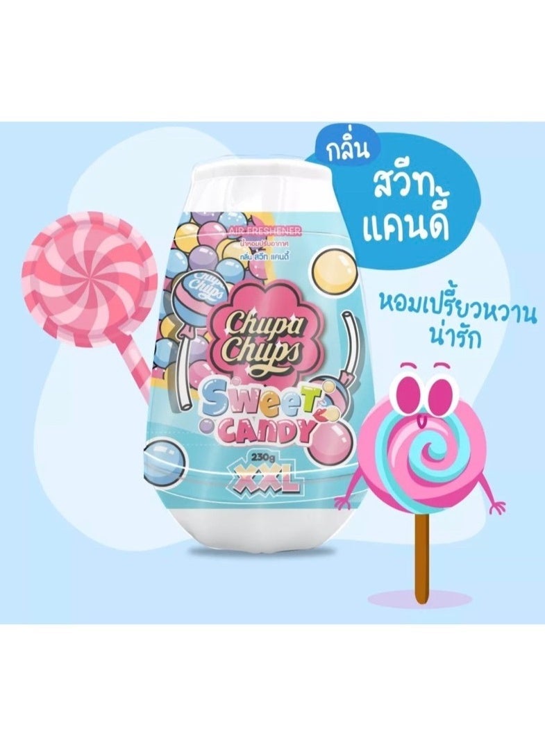Chupa Chups Sweet Candy Air Freshener Gel XXL 230g – Long Lasting Candy Fragrance for Car, Home & Office - Image 2