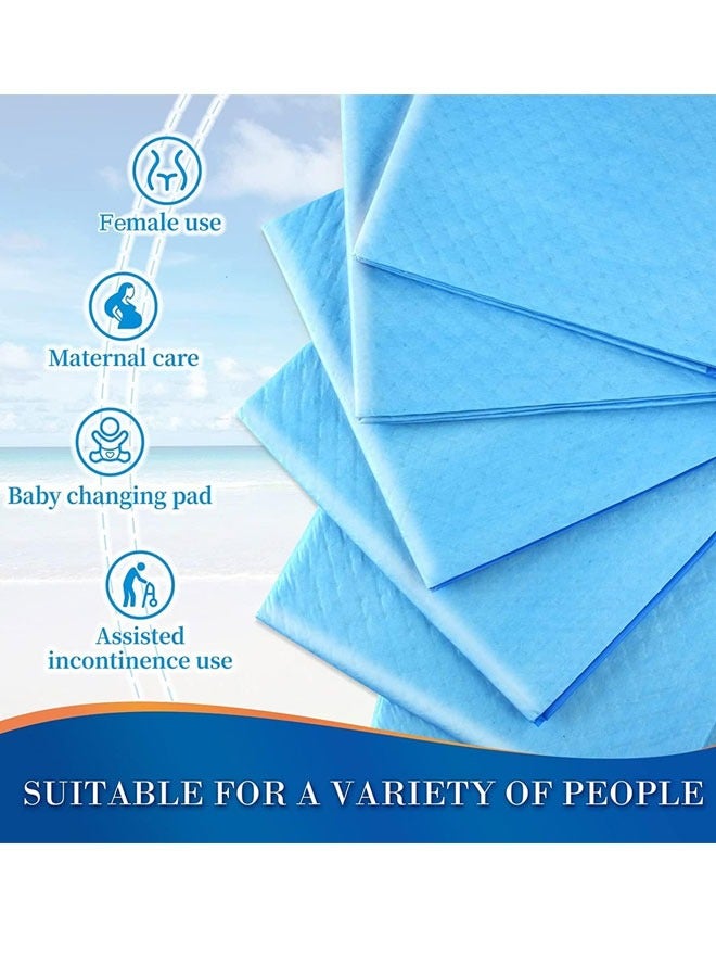 Generic 20-Pieces Packed in 4 Pouches Cherry Medical Supply 60 cm x 90 cm XL Disposable Underpads Incontinence Pads, Chux, Bed Covers Puppy Training Thick Super Absorbent Protection for Kids Adults Elderly  - Image 5