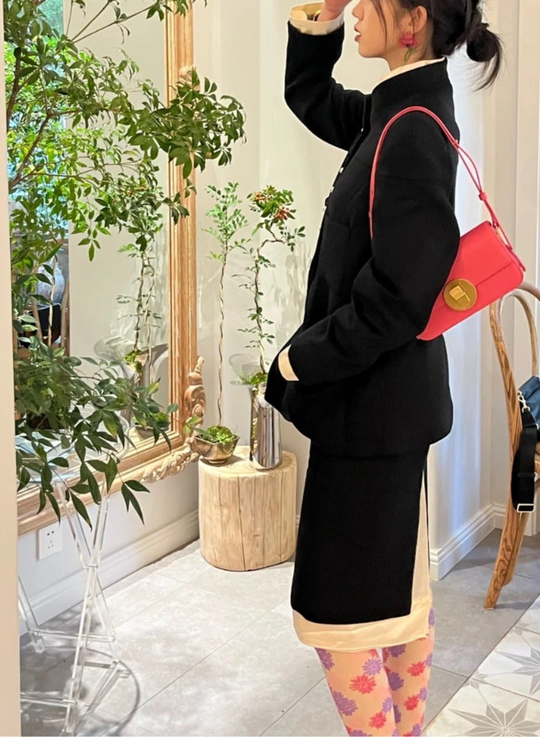 بيكو حقيبة بيكو باجيت صغيرة مربعة، حقيبة باجيت، حقيبة كتف، حقيبة كروس بودي تحت الإبط - Image 4