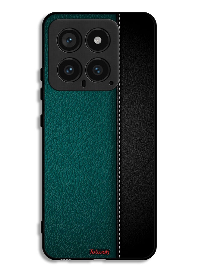 Tolwak Xiaomi 14 Protective Case Cover Leather Pattern - Image 1