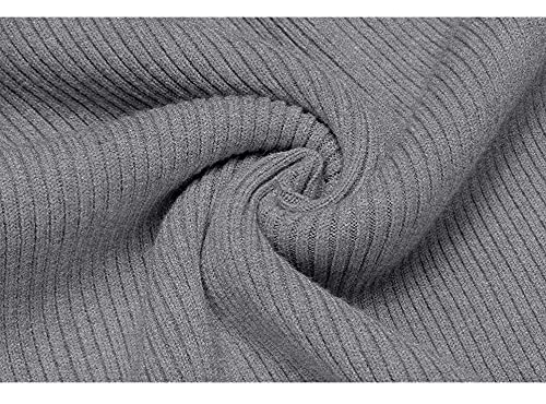 NORTHWIND Men's High and Turtle Neck Cotton T-Shirt (Grey Melange, X-Large), Slim Fit - Image 5