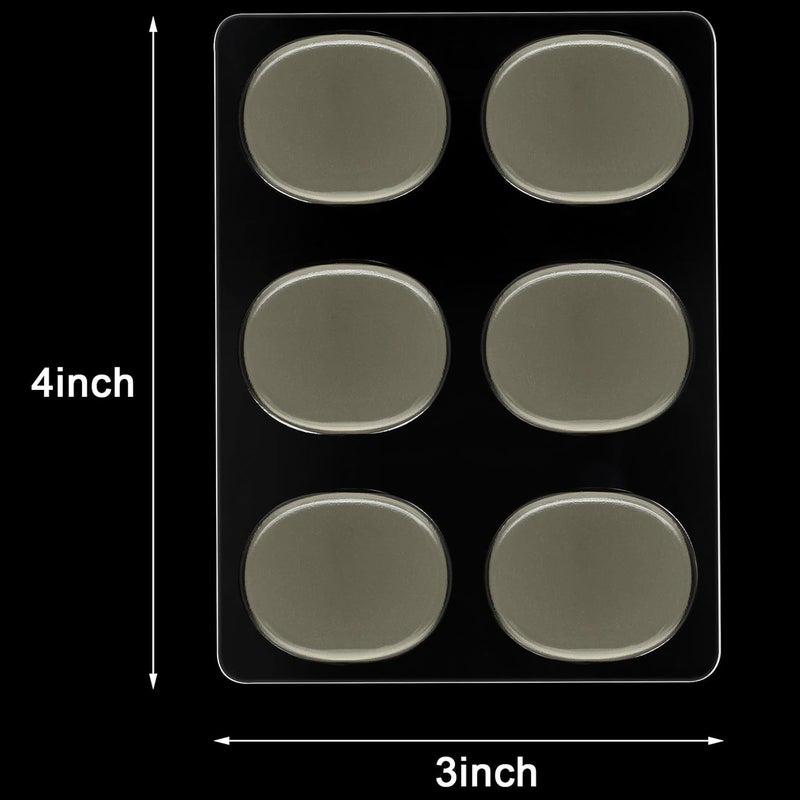 Fiada 30 Pieces Drum Dampeners Gels Silicone Gel Pads Soft Drum Dampeners for Cymbals Tone Control(Coffee) - Image 4