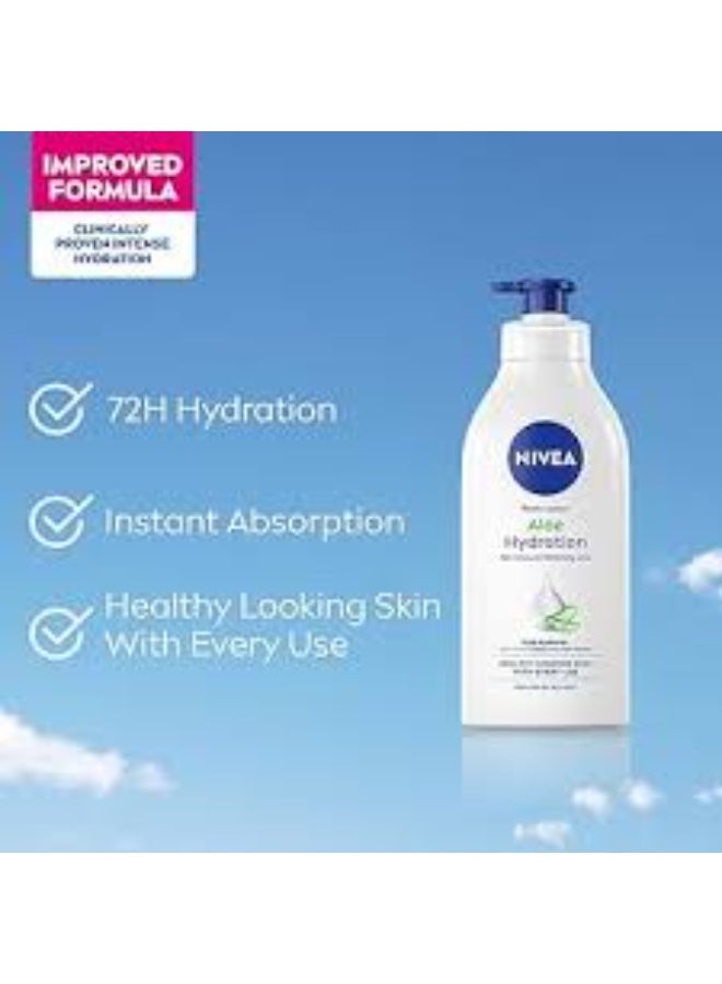 Nivea Aloe Vera Body Lotion 625ml - Image 2