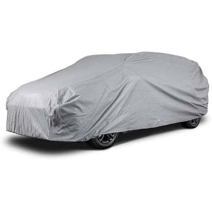 rayihni CarCovers: Weatherproof Car Cover for Minivans & Commercial Vans Size MX02 Waterproof, All-Weather, Scratch-Resistant Full Exterior Outdoor Cover, Must-Have Automobile Accessories - Image 1