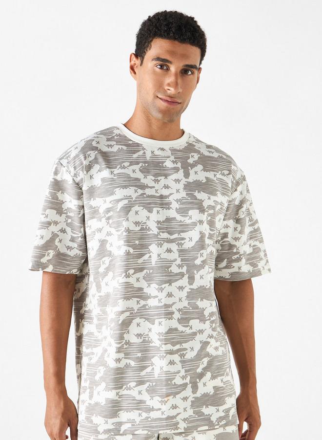 كابا تيشيرت بياقة ضيّقة وطبعات من كابا - Image 1