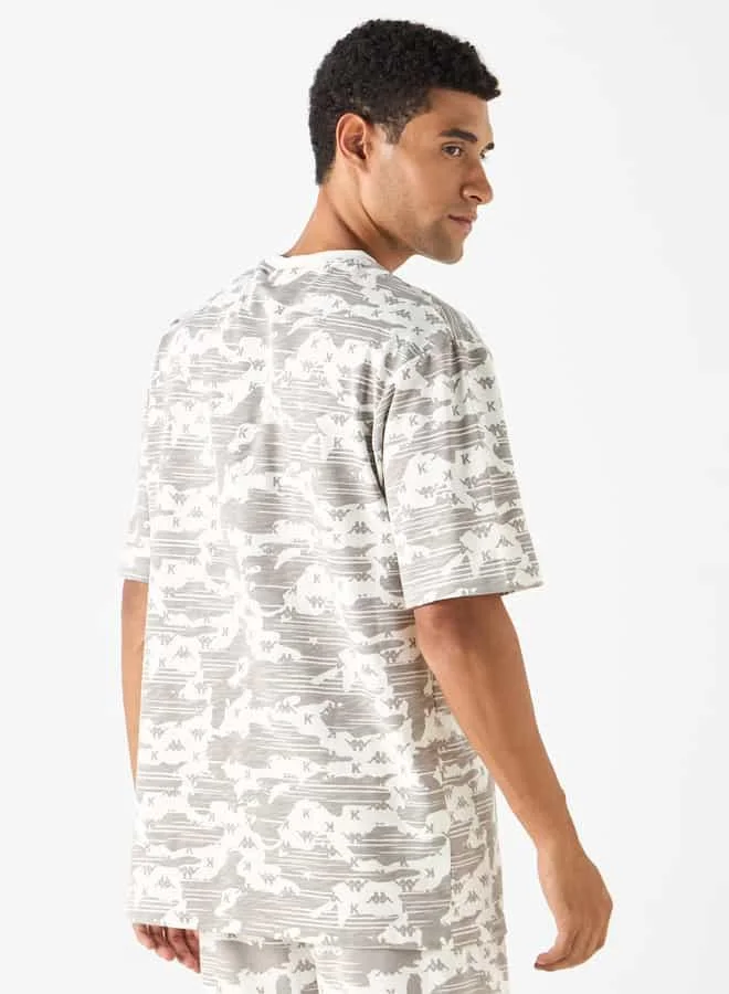 Kappa Kappa Printed T-shirt with Crew Neck