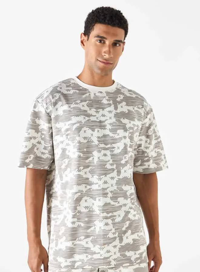 Kappa Kappa Printed T-shirt with Crew Neck