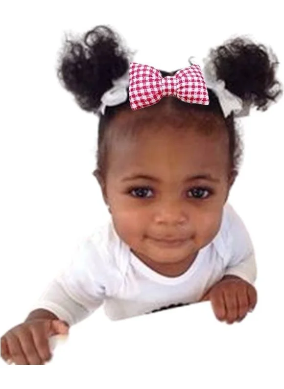 جوسو 2-Piece Hair Band with Bow Red-Blue