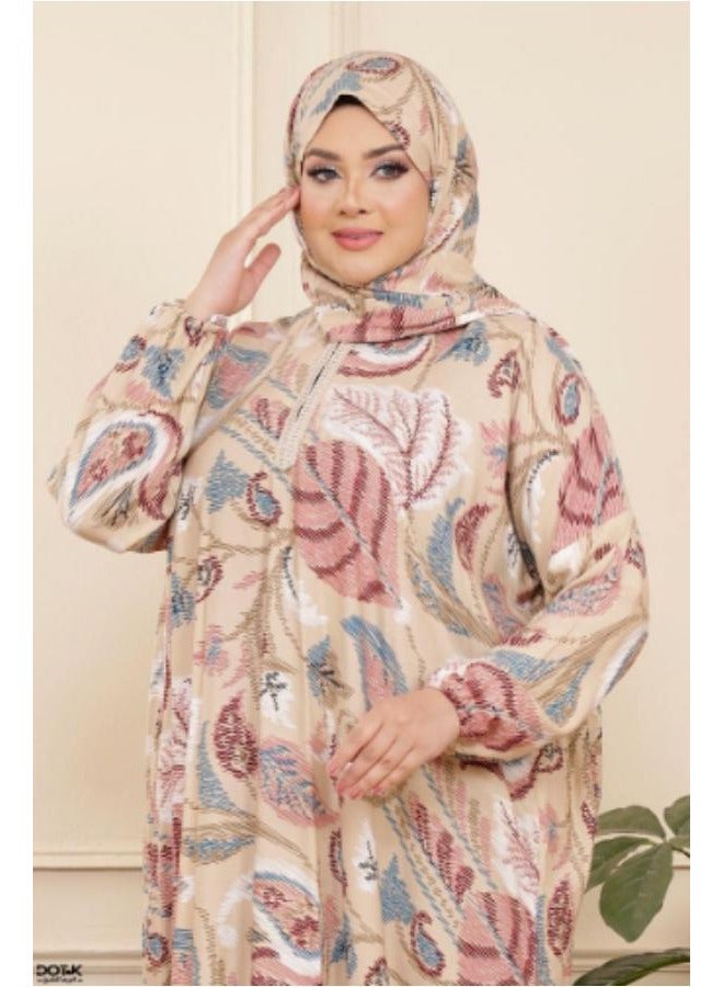 Performing prayers with an attached hijab, wearing 60/120 kilos  - Image 2