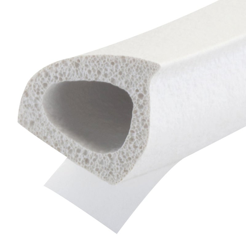 M-D Building Products 43846 3/8 in. x 3/8 in. x 17 ft. White Premium Silicone Rubber Platinumâ„¢ Window Seal for Ex-Large Gaps - Image 3
