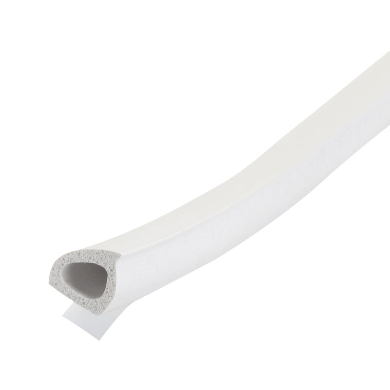 M-D Building Products 43846 3/8 in. x 3/8 in. x 17 ft. White Premium Silicone Rubber Platinumâ„¢ Window Seal for Ex-Large Gaps - Image 1