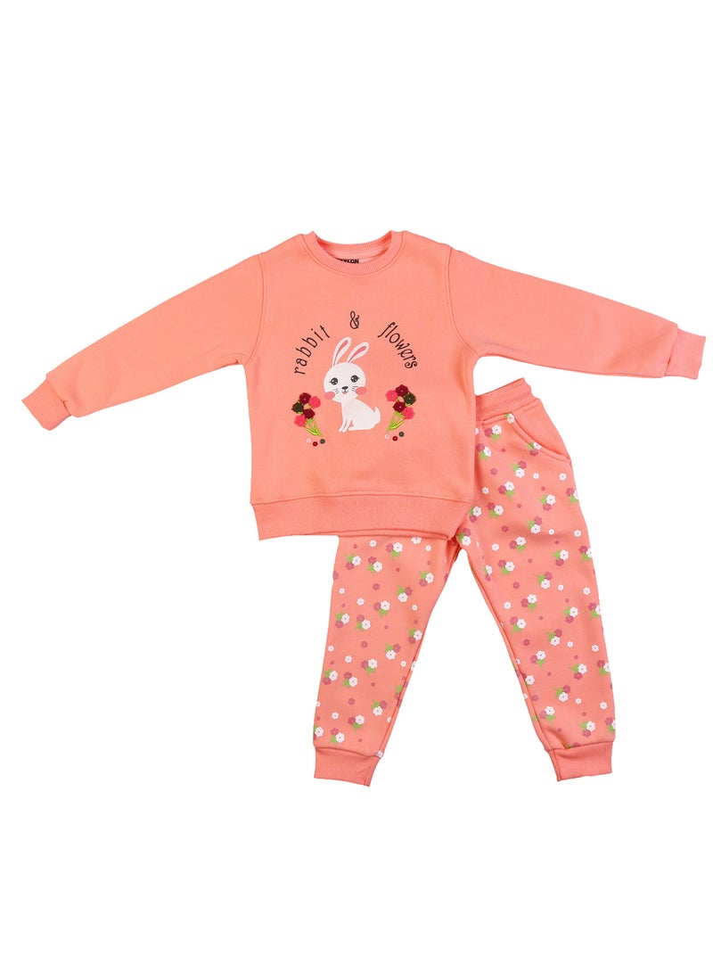 زيركون بيجامة شتوي بناتي - 2236 - Image 1