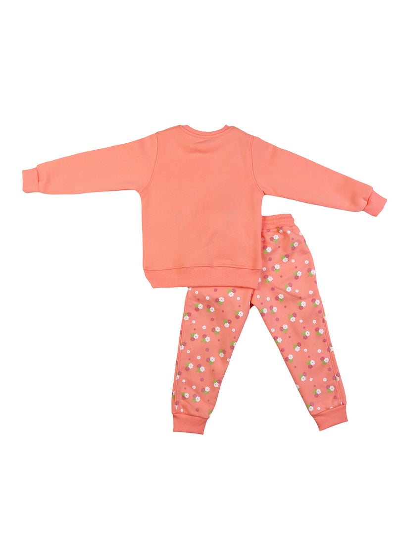 زيركون بيجامة شتوي بناتي - 2236 - Image 3