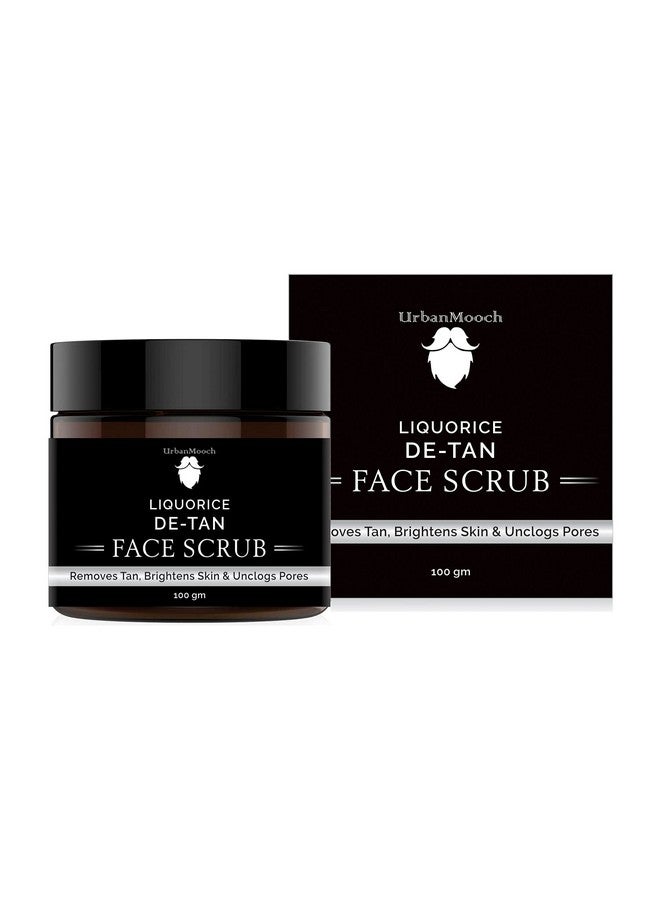 UrbanMooch De-Tan Face Scrub,Tan Removal Body Scrub For Healthy & Glowing Skin,100Gm - Image 2