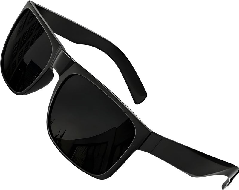 grinderPUNCH Mens Oversized Sunglasses XL Big Head Fit, Extra Wide Frame Sunglasses for Men, Big Heads, XXL Large Wide Shades - Image 1