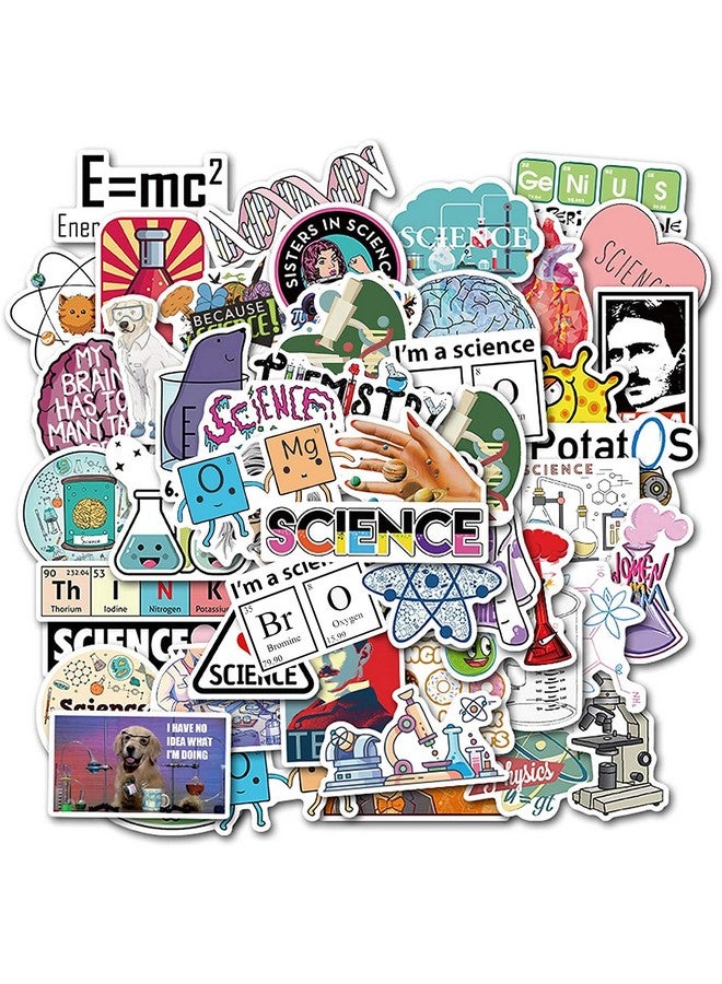 iDream Science Student School Lab Stickers (Set of 50) - Fun, Educational, and Customizable Labels for School Supplies, Science Projects, and Lab Equipment - Ideal for Students and Teachers - Image 3