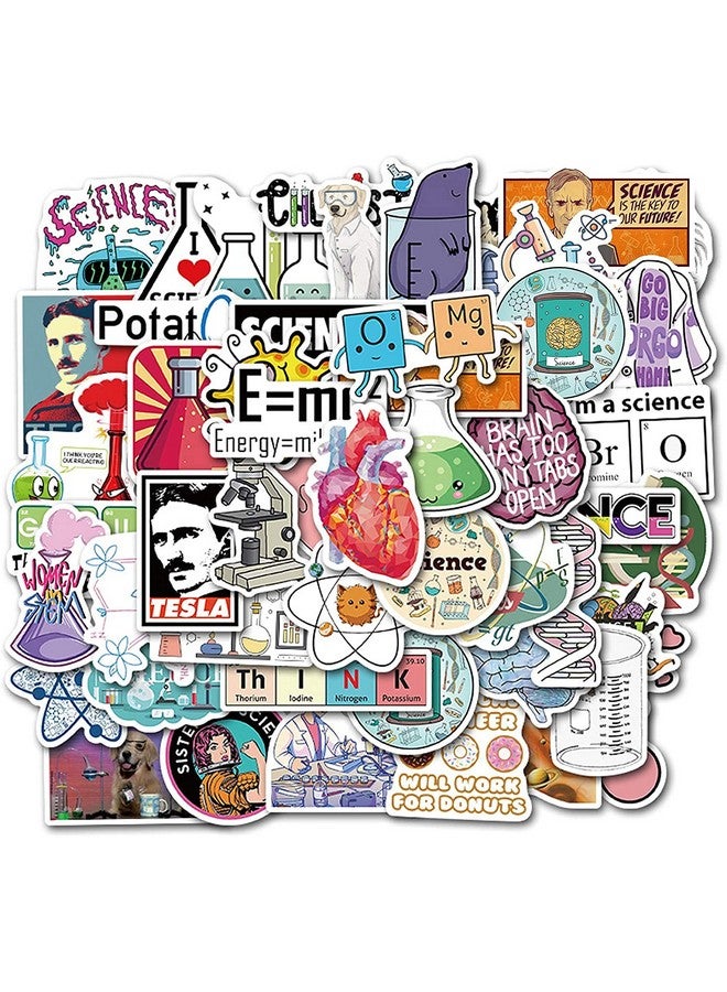 iDream Science Student School Lab Stickers (Set of 50) - Fun, Educational, and Customizable Labels for School Supplies, Science Projects, and Lab Equipment - Ideal for Students and Teachers - Image 4
