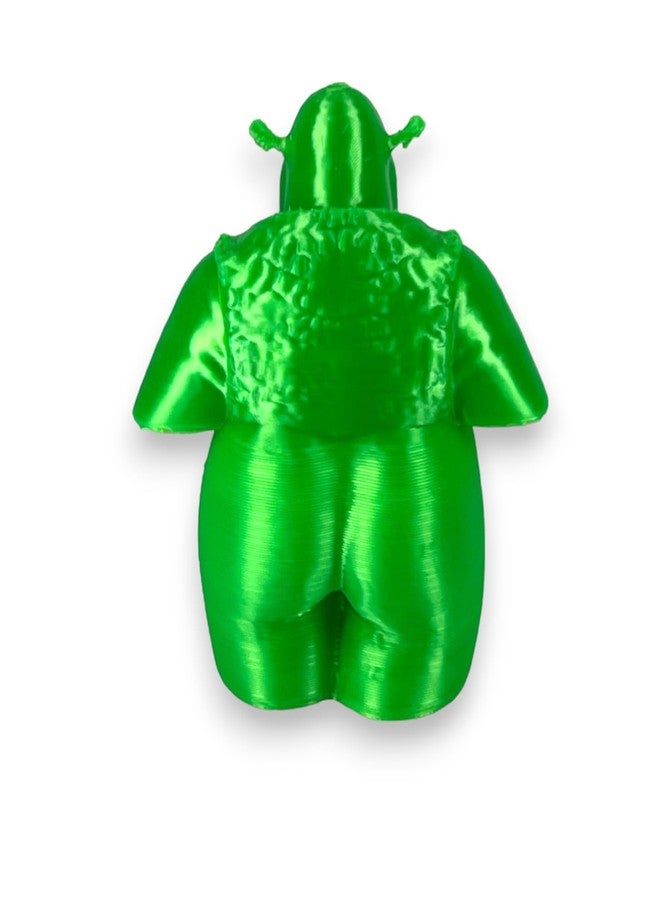 Funny Ogre Toothpaste Dispenser – 3D Printed Gag Gift Cap for Kids and Adults | Green Pooping Cap - Image 5