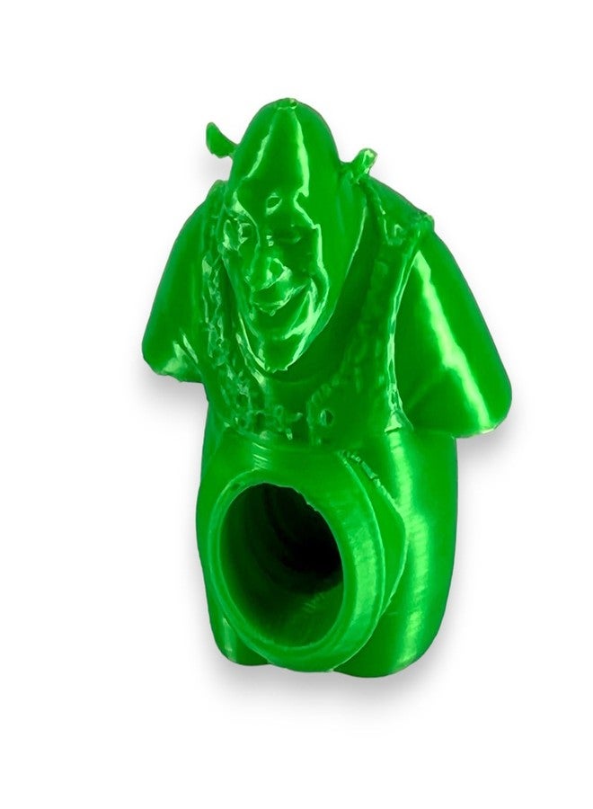 Funny Ogre Toothpaste Dispenser – 3D Printed Gag Gift Cap for Kids and Adults | Green Pooping Cap - Image 2