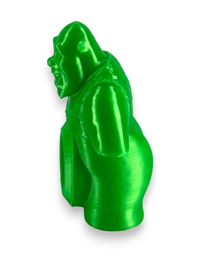 Funny Ogre Toothpaste Dispenser – 3D Printed Gag Gift Cap for Kids and Adults | Green Pooping Cap - Image 3