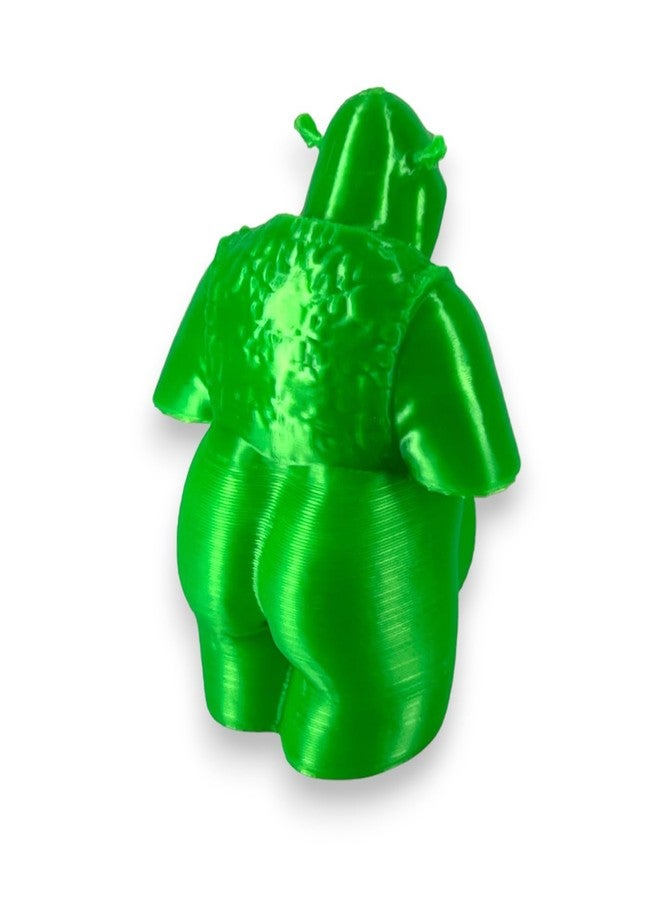 Funny Ogre Toothpaste Dispenser – 3D Printed Gag Gift Cap for Kids and Adults | Green Pooping Cap - Image 4