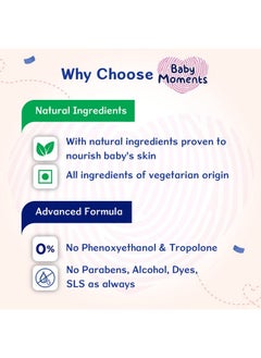Chicco Baby Moments Baby Caring Gift Pack (Blue) With 7 Baby Skincare & Haircare Products | Baby Care Gift Set For Newborn Baby Shower, New Parents, And Birthdays | Phenoxyethanol Free  - Image 4