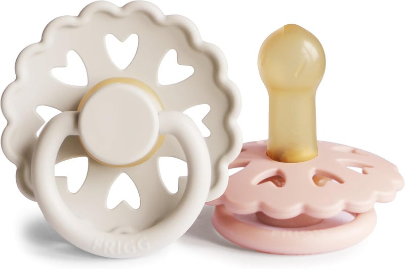 FRIGG Fairytale Latex Baby Pacifier 6-18 Months - 2 Pack - Image 1
