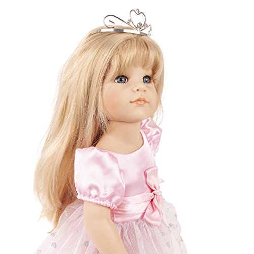 Götz Gotz Hannah Princess 19.5" Blonde Poseable Doll with Blue Eyes and Additional Outfit - Image 3