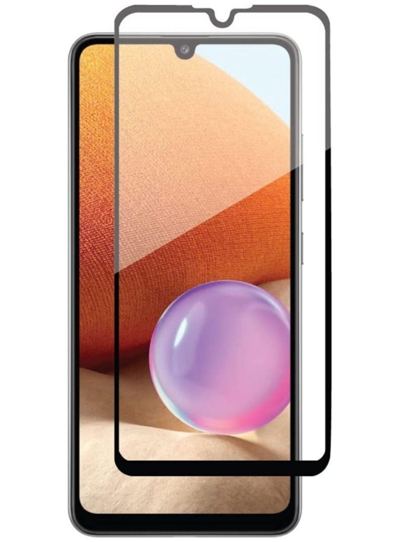 ELTRAZONE Samsung Galaxy A12 / A32 5G Screen Protector Glass Full Glue Tempered Screen Guard Anti-Fingerprints Shatter-Resistant - Image 1
