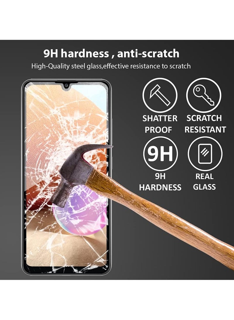 ELTRAZONE Samsung Galaxy A12 / A32 5G Screen Protector Glass Full Glue Tempered Screen Guard Anti-Fingerprints Shatter-Resistant - Image 4