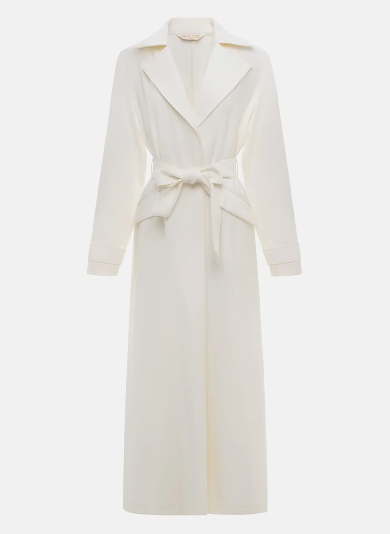 Lichi Loose maxi trench with matching waistband