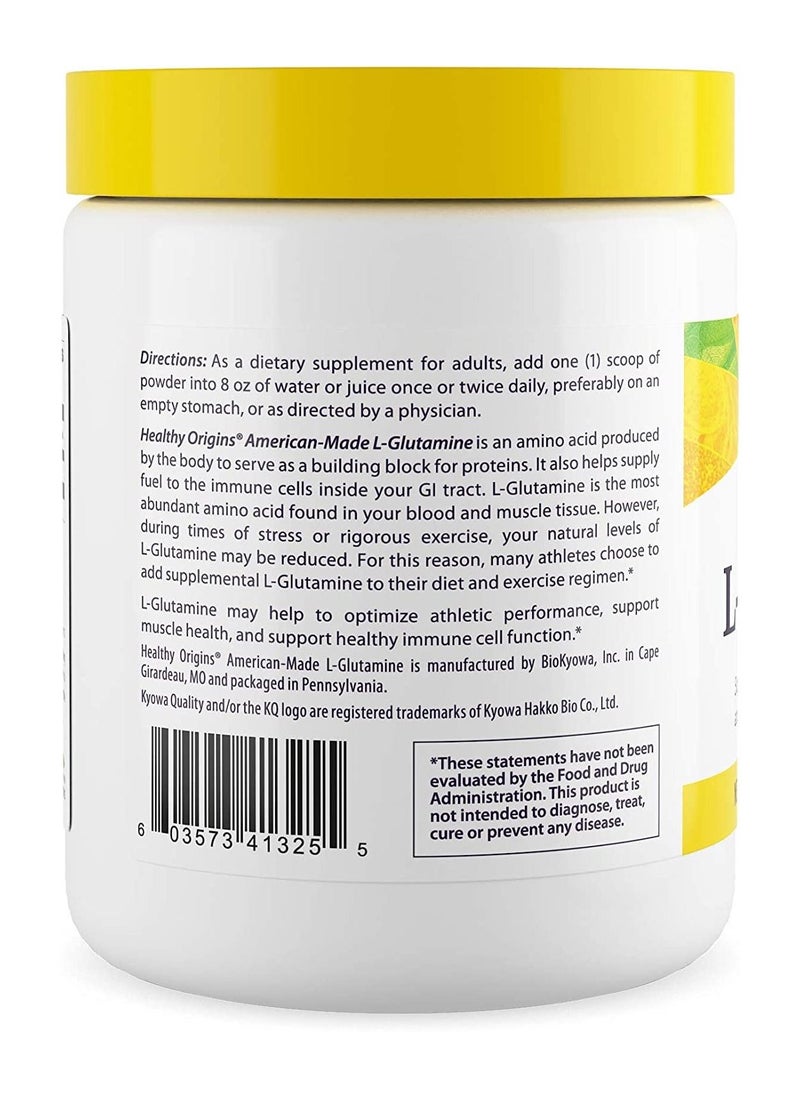 Healthy Origins - L-Glutamine Supports Muscle Health and Immune Function Dietary Supplement - 300 grams - Image 1