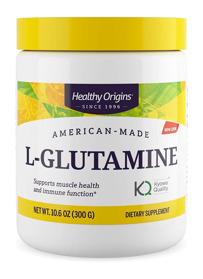 Healthy Origins - L-Glutamine Supports Muscle Health and Immune Function Dietary Supplement - 300 grams - Image 1