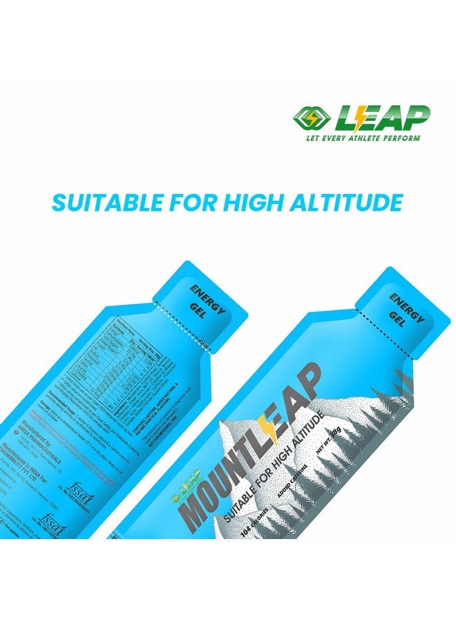 LEAP Leap Energy Gels For Running Cycling & Other Sports | Replacement Of Energy Drink For Quick Energy & Easy Digestion - Mount-Blueberry)  - Image 2