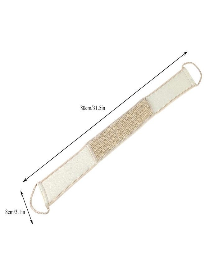Milltrip Back Scrubber for Shower Exfoliating Back Cloth Body Extended Length Scrubber Towel Exfoliating Stretchable Pull Strap Wash Cloth for Bath Body Scrub Washcloth - Image 5
