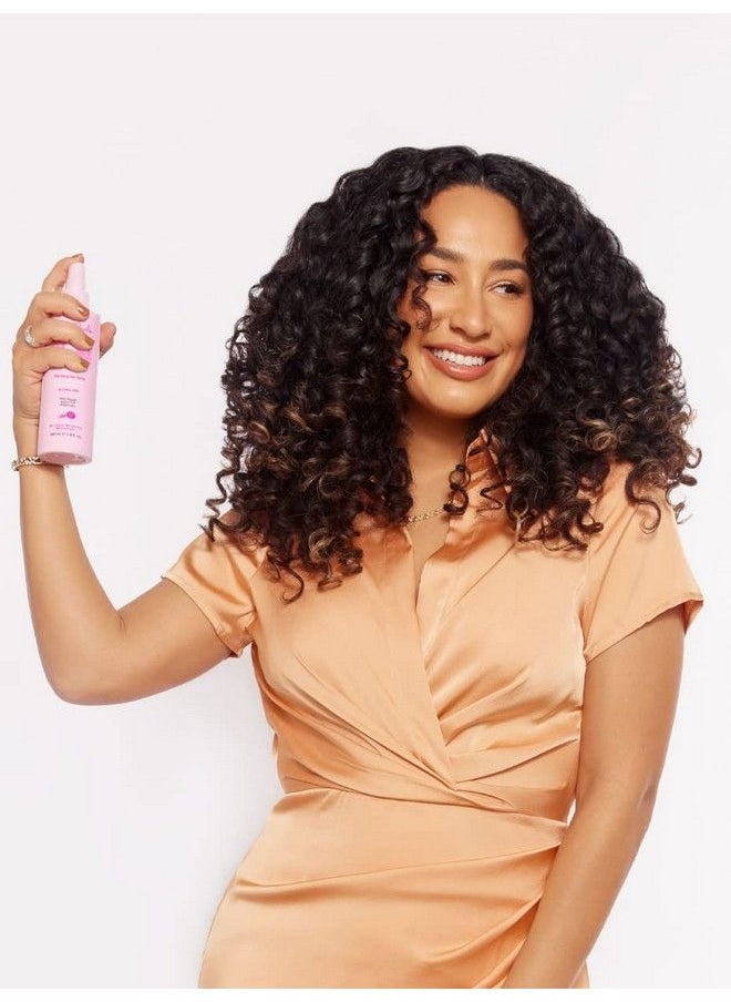 Rizos Curls - بخاخ شعر جديد خالٍ من الكحول لزيادة كثافة الشعر المجعد، خالٍ من الكبريتات، خالٍ من التجعد، مع الطحالب الحمراء، بخاخ تثبيت مرن يدوم طويلاً، خالٍ من البارابين، خالٍ من السيليكون، نباتي وخالٍ من القسوة على الحيوانات - Image 1