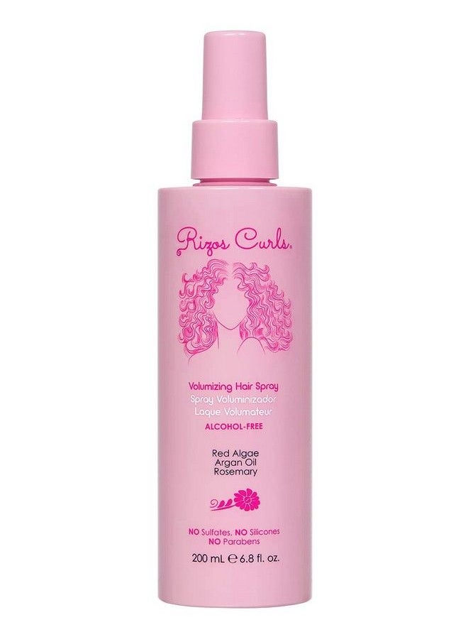 Rizos Curls - بخاخ شعر جديد خالٍ من الكحول لزيادة كثافة الشعر المجعد، خالٍ من الكبريتات، خالٍ من التجعد، مع الطحالب الحمراء، بخاخ تثبيت مرن يدوم طويلاً، خالٍ من البارابين، خالٍ من السيليكون، نباتي وخالٍ من القسوة على الحيوانات - Image 1