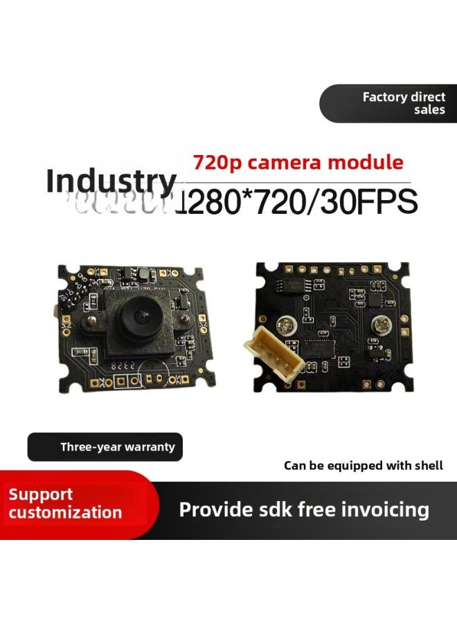 USB Distortion-free 720P Camera Module 3D Printer Computer Notebook Advertising Machine UVC Protocol Drive-free-Color:720P Lens Angle 40 ° - Image 3