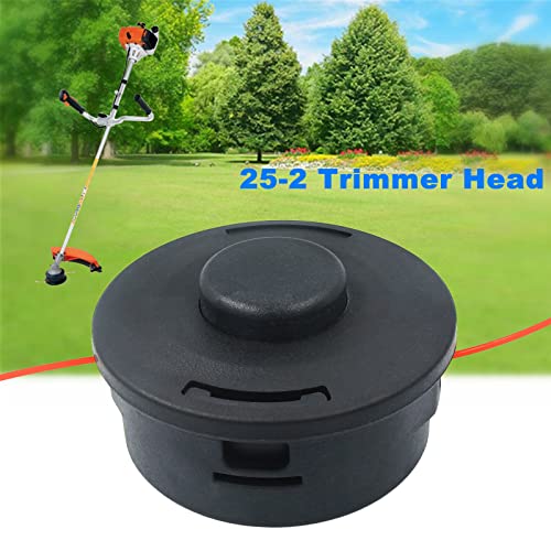 AILEETE 25-2 Bump Feed Trimmer Head 4002 710 2108 for Stihl FS55 FS55R FS56 FS56RC FS70 FS70R FS80 FS85 FS90 FS90R FS91R FS94R FS100RX FS110 FS111RX FS120 FS130 FS131 FS240, Replaces 4002 710 2191 - Image 2