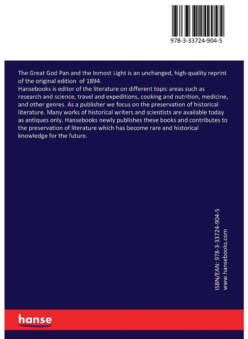 The Great God Pan and the Inmost Light  - Image 2