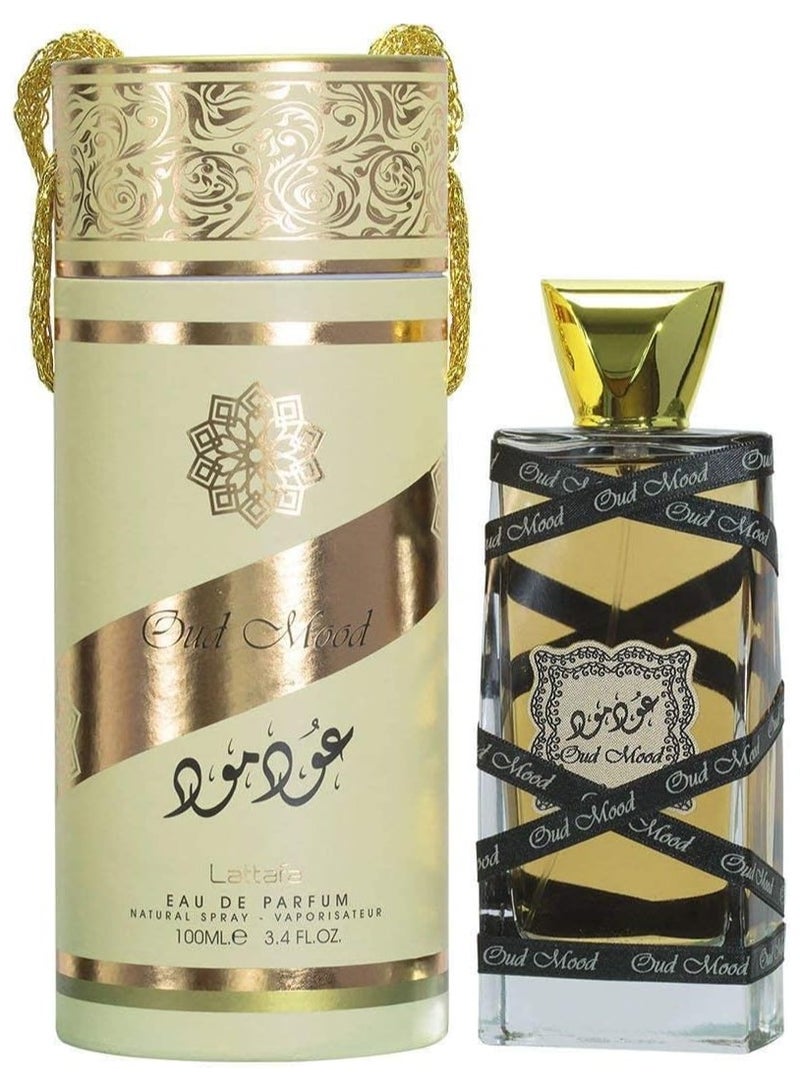 لطافة عطر لطافة عود مود جولد أو دو بارفان بخاخ 100 مل للجنسين - Image 1